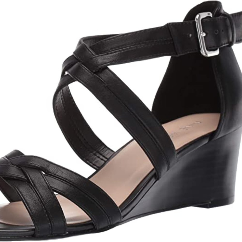 NINE WEST Womens Praline Black - Size 12 M